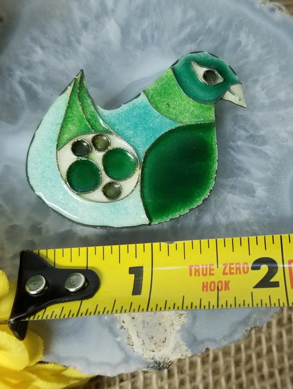 Handcrafted Bird Brooch